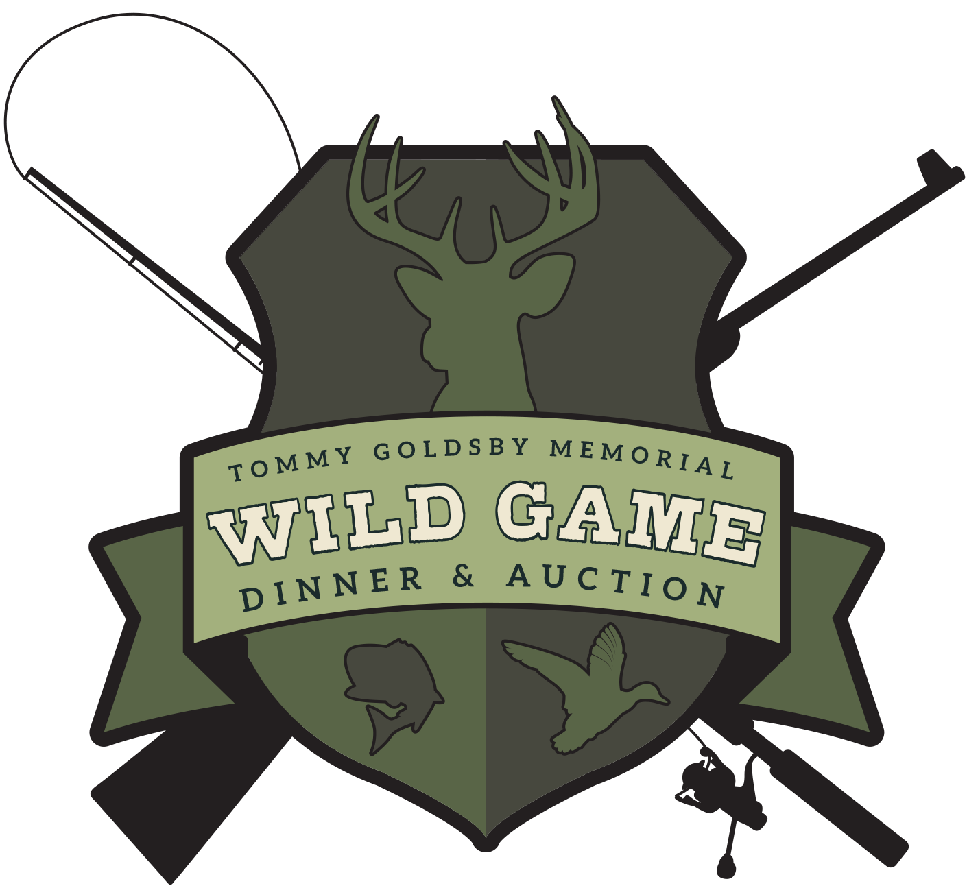 Wild Game Logo in theme colors